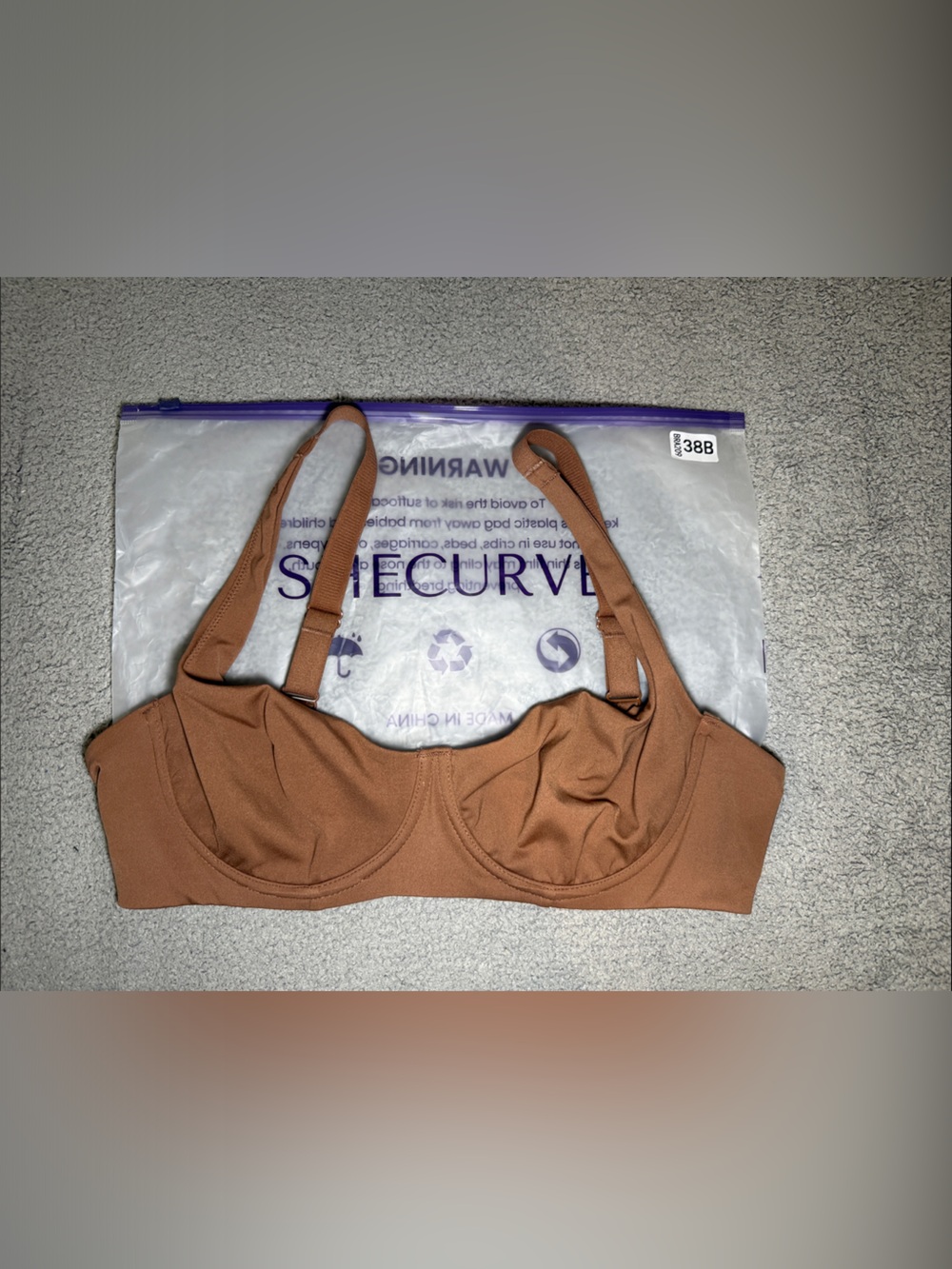 She Curve Bare Edge unlined Demi Bra